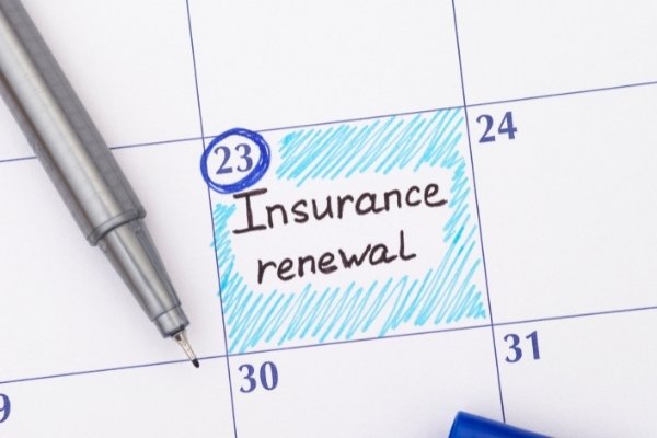Reminder insurance renewal in calendar